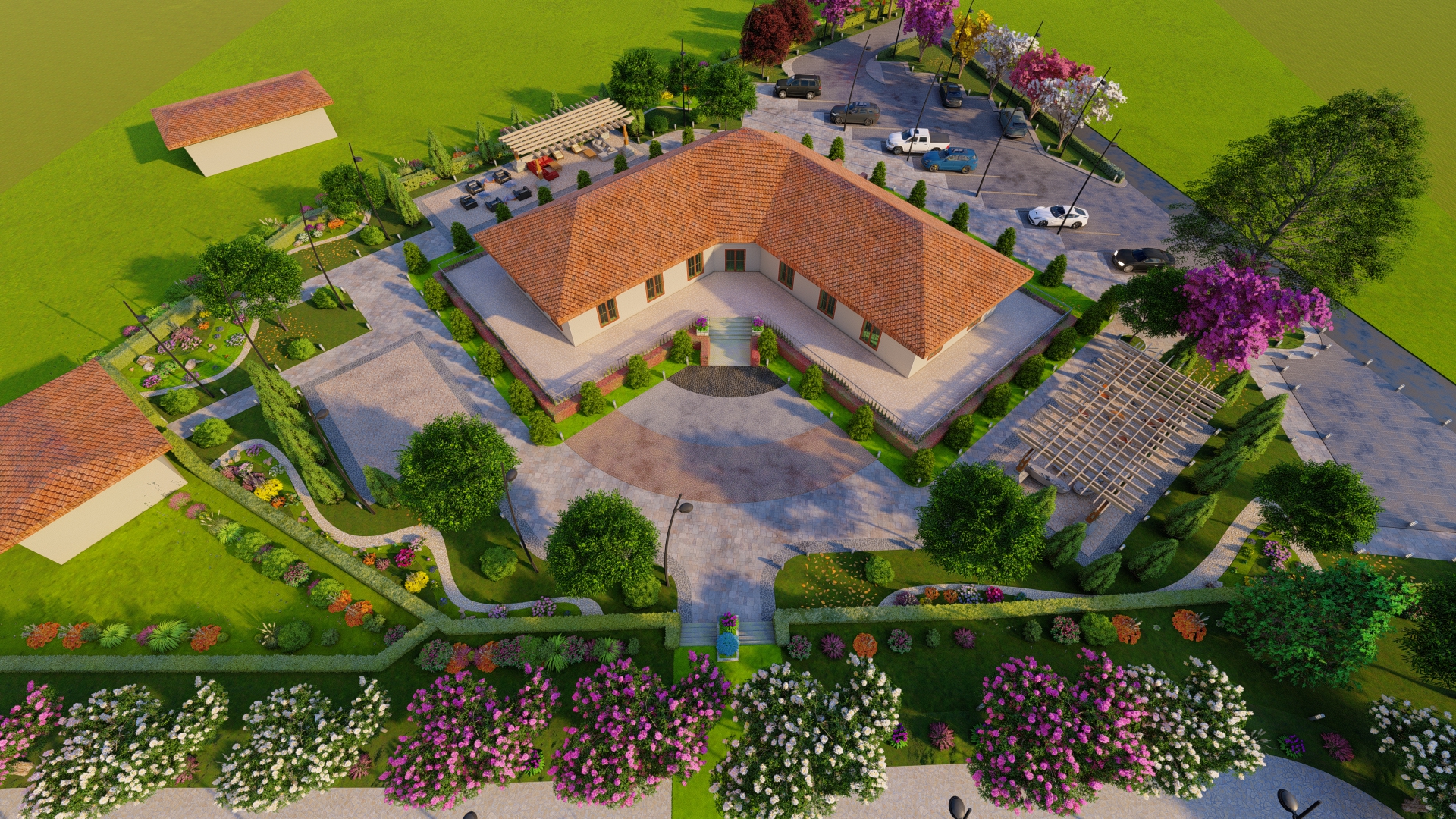 Landscape and site-development design delivered by HTA